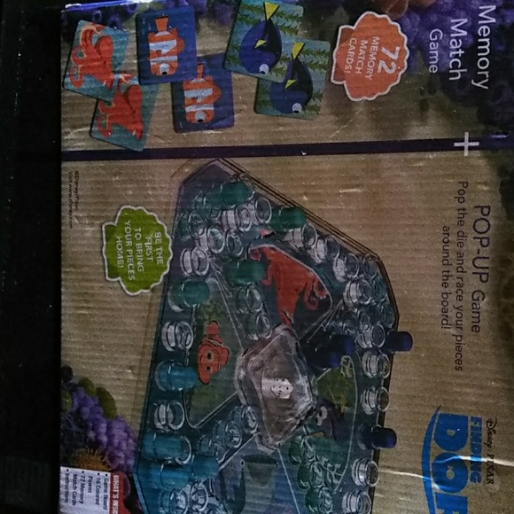 Disney finding Dory pop-up +Memory match game - Picture 2 of 2